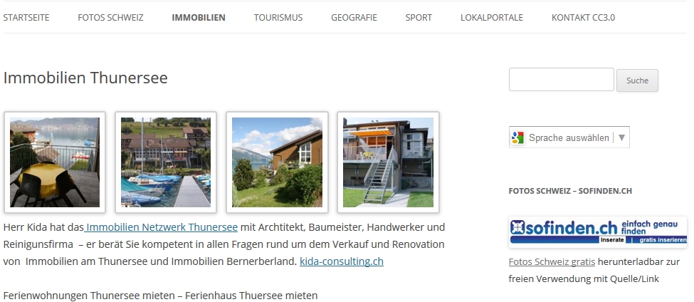 Ferienhaus Thun Verkauf Und Vermietung Ferienhauser Thunersee